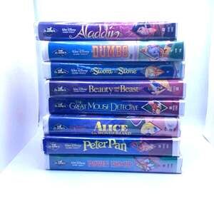 8 Disney The Classics VHS -- Black Diamond - Pre-owned